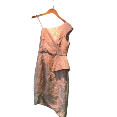 Bariano Womens  Size 10 Cocktail Dress Pink  