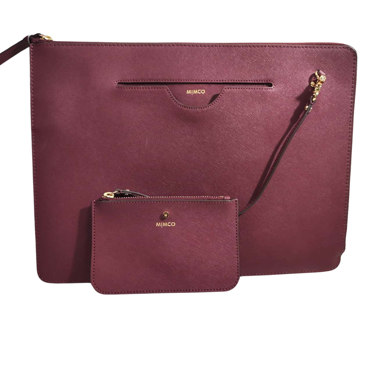 Womens Mimco Zip Up Document Wallet and Mini Purse (s)