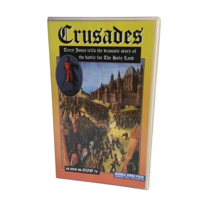 Vintage BBC Crusades VHS Tape Set 