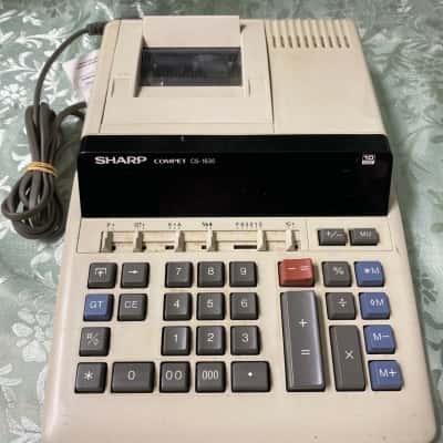 Sharp Compet CS-1635 Electronic Printing Calculator 