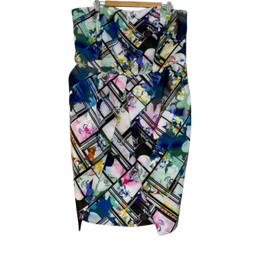 City Chic Womens  Size M Cocktail Dress Multicoloured - RRP $139.95