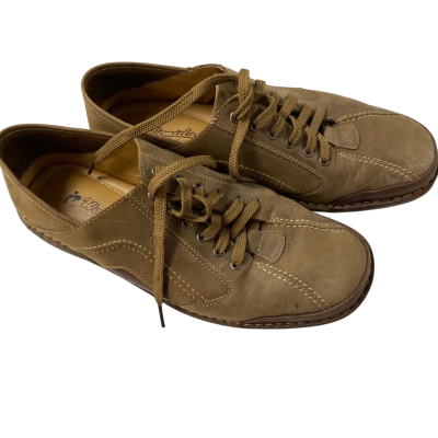 PabDer Mens  Size 8.5 Green Walking Shoes