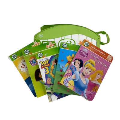 Leap Pad Tag Junior Books x 6 + carry case (tag reader not included)