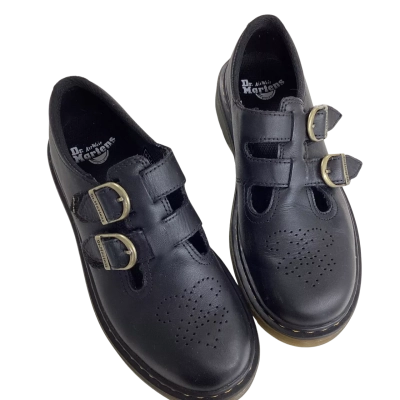 Dr Martens 8065 Junior Black Mary Jane School Shoes UK 1