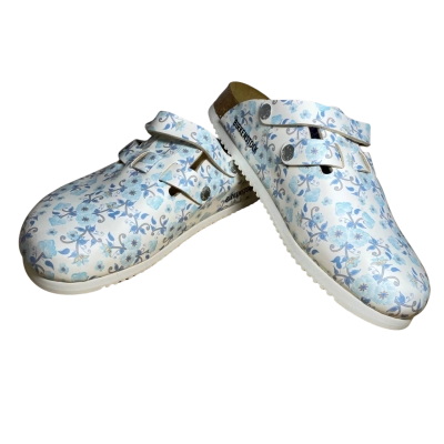 Birkenstock ‘Blooming roses blue’ shoe size 40