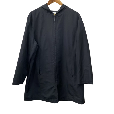 Liz Jordan Womens  Size L Hooded Jacket Black  