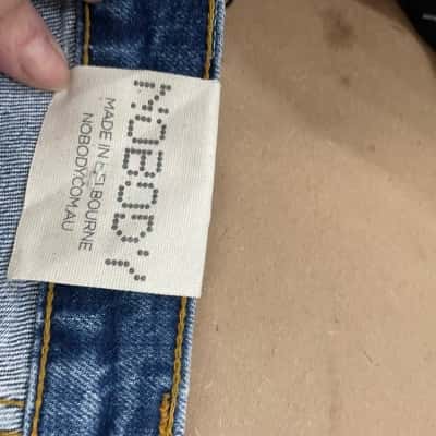 Nobody Denim Womens  Size 26 High-Waisted Jeans Blue 
