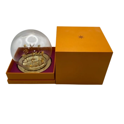  Bvlgari Dream Maker Snow Globe Brand Logo And Stars.    ( CAB)