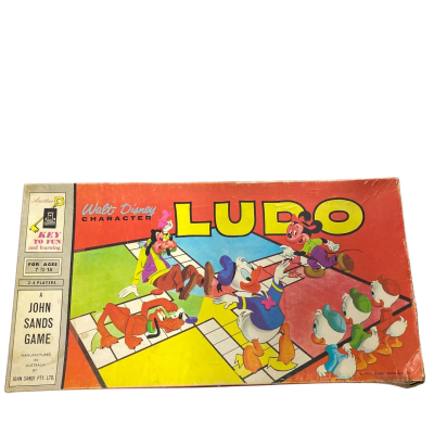Vintage 1970’s Walt Disney Ludo Game John Sands Australia