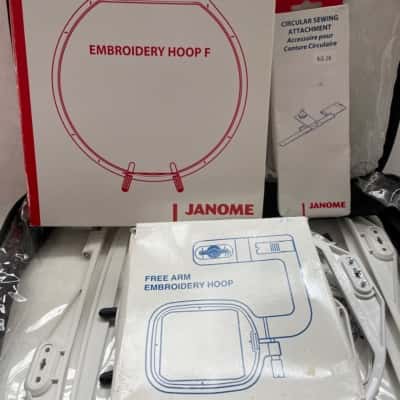 JANOME Embroidery accessories - still in packaging 