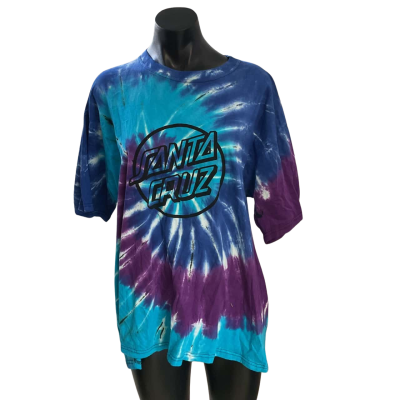 Santa Cruz Mens  Size XXXL Black  / Blue / Navy Blue / Off White / Pattern / Purple / Turquoise / White 