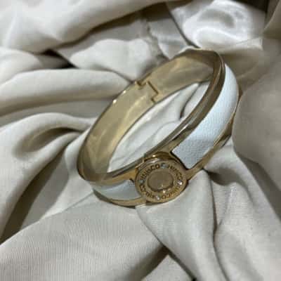 Mimco Womens Bangle Gold / White 