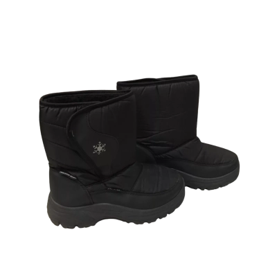 Kids Size 1/2 Snow Boots Black  