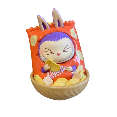 Pop Mart Labubu Figure from "The Monsters Wacky Mart" (Chips) 