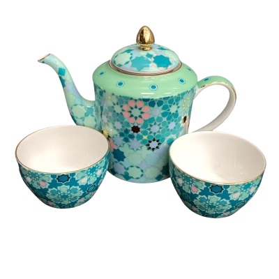 T2 Teapot and 2 cups 