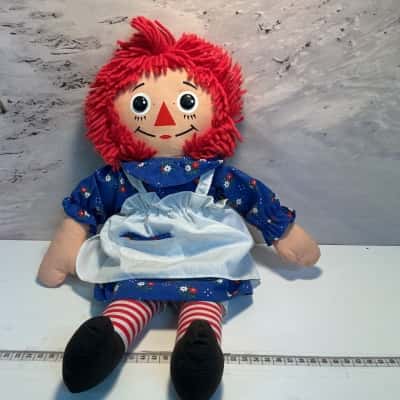 Vintage Raggedy Ann Cloth Doll