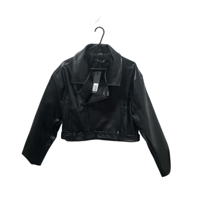 Lioness Staten Island Black Jacket Size 10