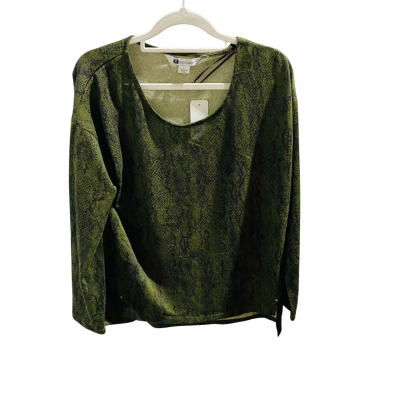 BNWT Rockmans Womens  Size S Sweatshirt Olive 