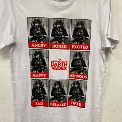 Darth vader Womens  Size S T-shirts White 