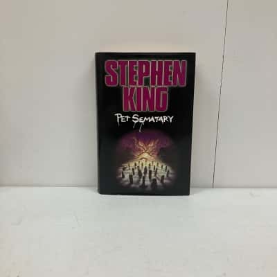 Vintage Stephen King Pet Semetary Hardcover
