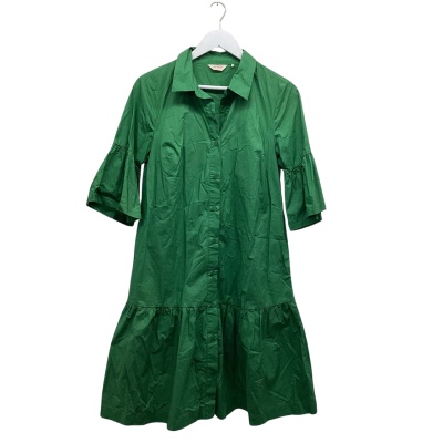 Gorman Size 8 Gorgeous Organic Cotton Green Dress