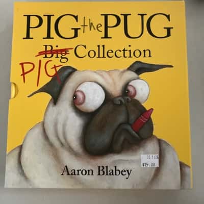 Pig the Pug pig collection 