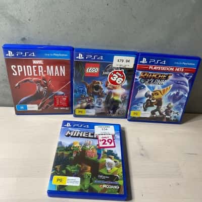 4x PS4 Games Bundle