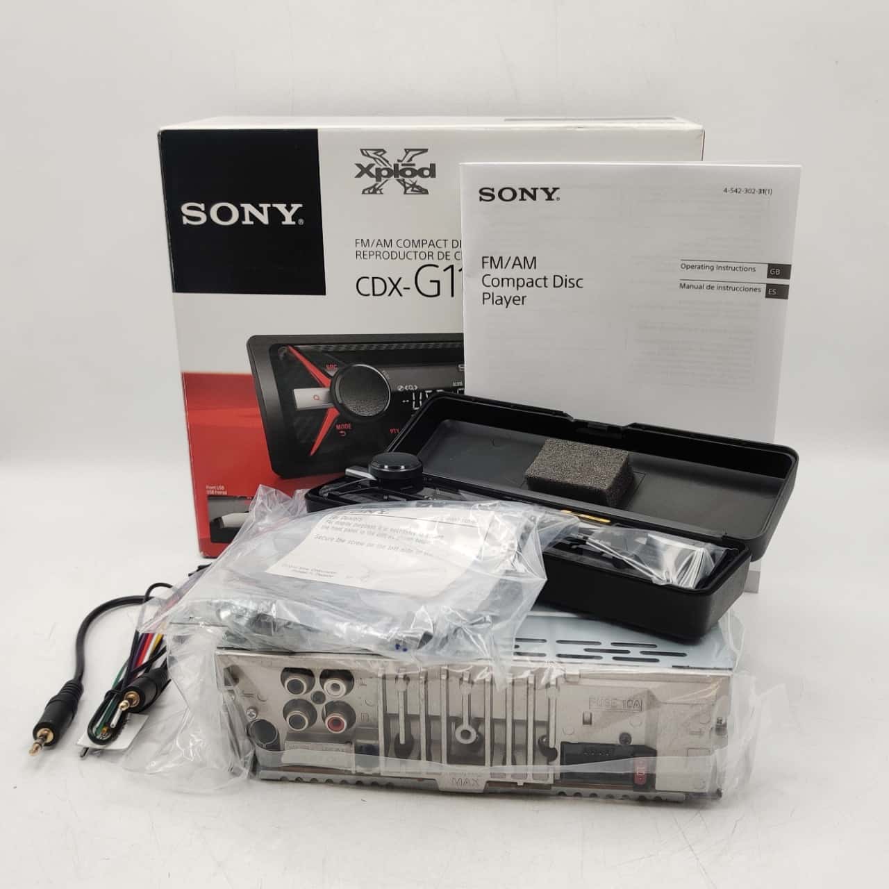 Sony FM/AM Compact Disc Player Car Unit