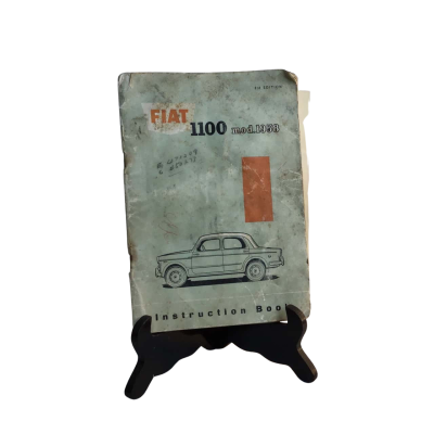 Fiat 1100 Mode. 1958 Instruction Book