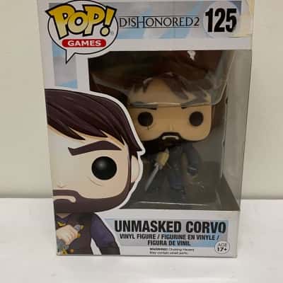 Unmasked Corvo - Dishonored Funko Pop