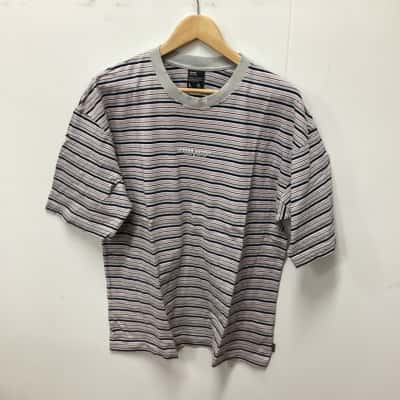 Afends Mens Short Sleeve T-shirt recycled cotton (f)