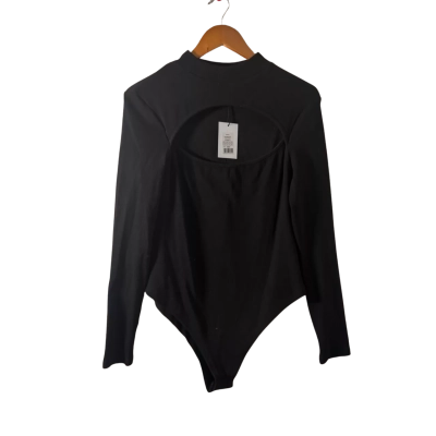 Showpo Womens  Size 14 Bodysuit Black  
