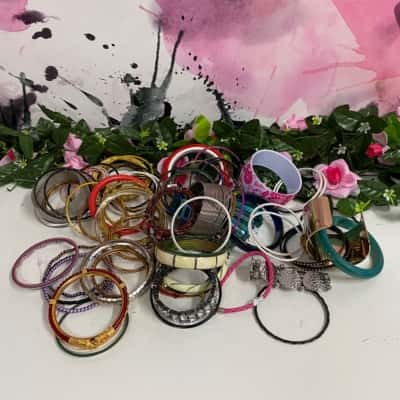 Bag of assorted bracelets - please read description 