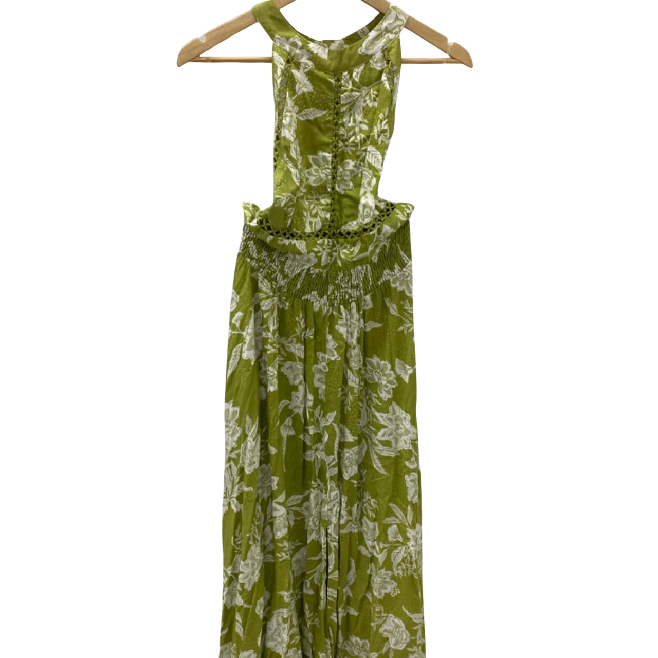 Jaase Womens Size M Halter Neck Dress Green (s) - New With Tags | Salvos Stores Jaase Womens Size M Halter Neck Dress Green (s) - New With Tags | Salvos Stores