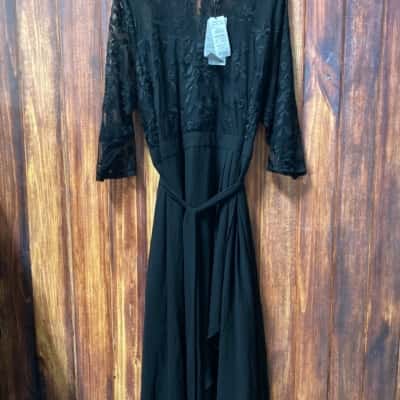 Taking Shape  Size 24 Black  cocktail dress new 