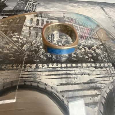 925 silver ring with assorted colour outer- please read description 