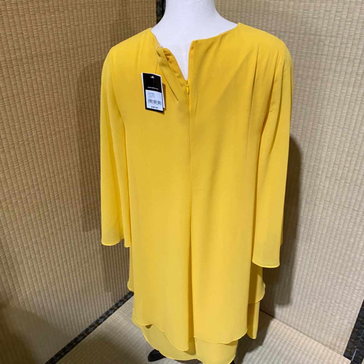 Capture Womens Size 14 Long Sleeve Yellow dress(s)