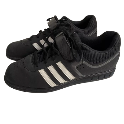Adidas Mens  Size 11 Powerlift 2.0 Sneakers Black/White