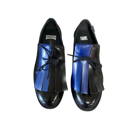 Camper Womens  Size 38 Brogue Shoes Black  / Blue 