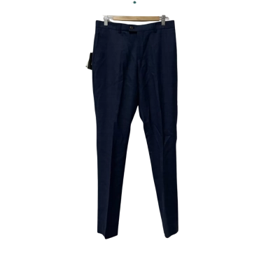 Oxford Mens  Size 32 Dress Pants Checked / Navy Blue 