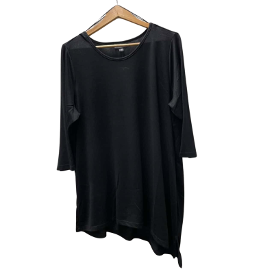 Autograph Womens  BNWT Size 18 3/4 Sleeve Top Black  