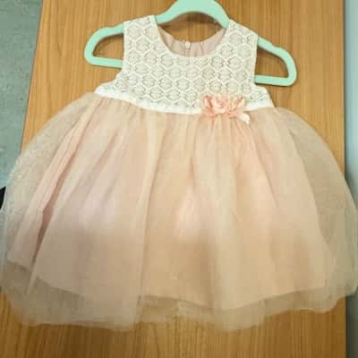  Baby  Size 0 Dress Peach 