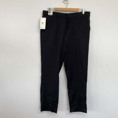 Van Heusen Black Classic Relaxed Fit Pants  Size 36