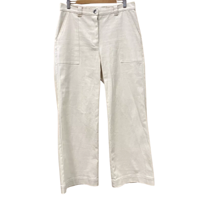 The Ark Cream Wide Leg Jeans Size M
