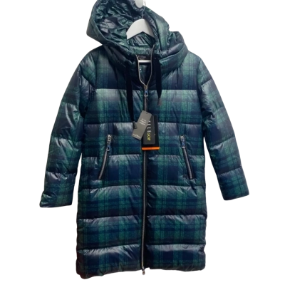 BNWT ELLE Golf Womens Hooded Green Puffer Jacket Size 90 