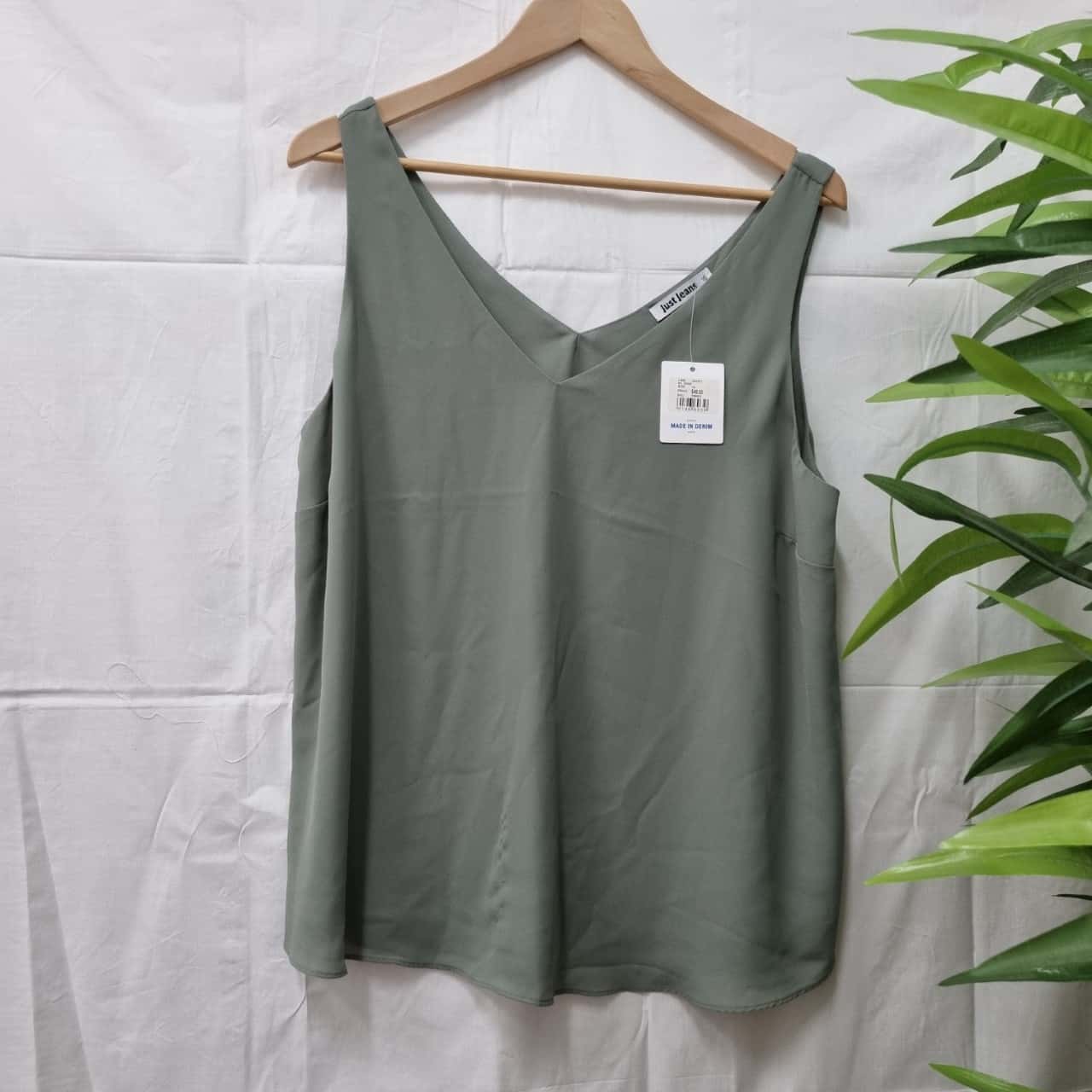 Just Jeans Womens Shirts \u0026 Blouses Green