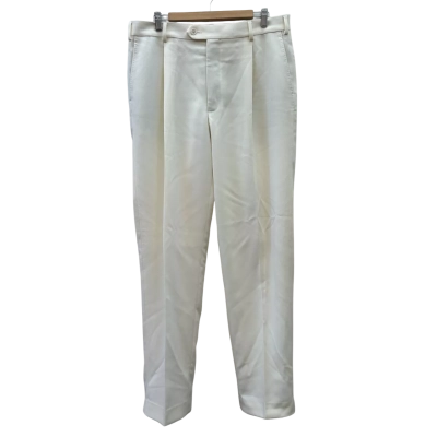 Suit Supply Mens Size 36 Cream Wool Pants