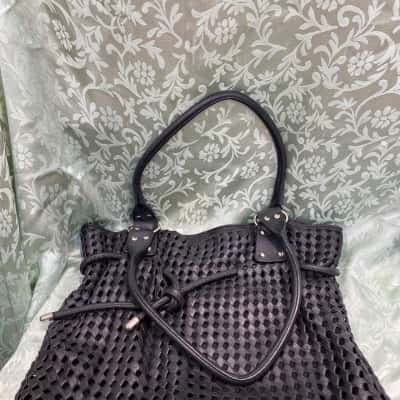 Womens Shoulder Bag Black  