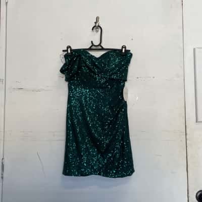 Pilgrim Womens  Size 10 Party Dress Green 
