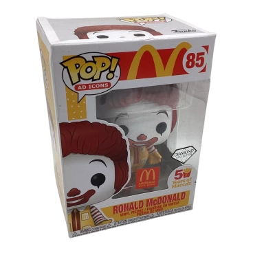 Funko Pop Ad Icons #85 “Ronald McDonald” Diamond Collection 50 Years of Macca’s (Collectables)